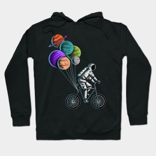 Astronaut Bicycle Hoodie